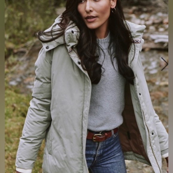 NWT Faherty Chalet Puffer Coat in Sage Green- Multiple Sizes Available - Picture 5 of 16